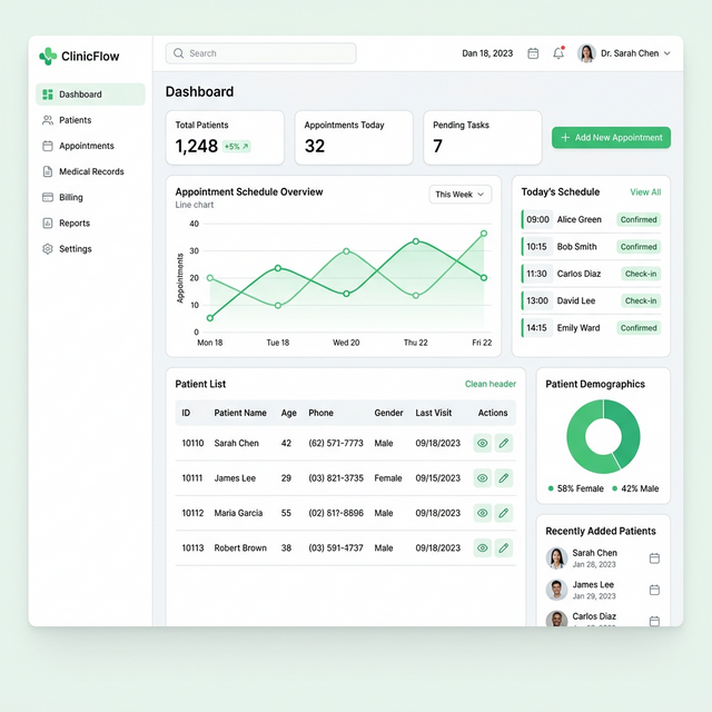Clinic Management System