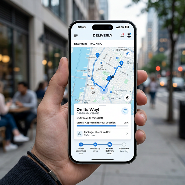 Delivery Tracking App